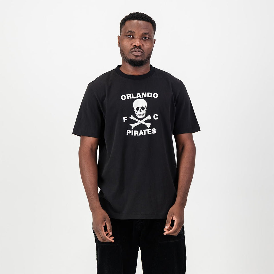 Orlando Pirates Graphic Regular Crew Tee-Black