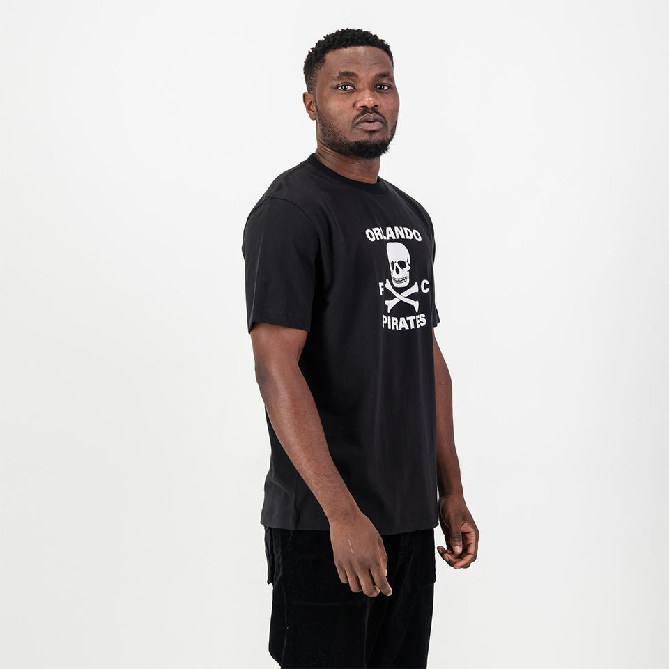 Orlando Pirates Graphic Regular Crew Tee-Black