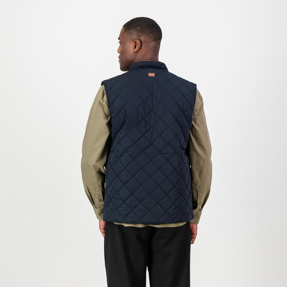 Springboks Barbour Gilet-Navy