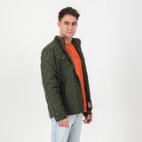 Springboks Barbour Jacket-Forest Green