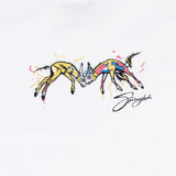 Springboks Graffiti Regular Crew Tee-White