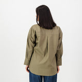 Springboks Ladies Oxford Shirt-Taupe