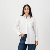 Springboks Ladies Oxford Shirt-White