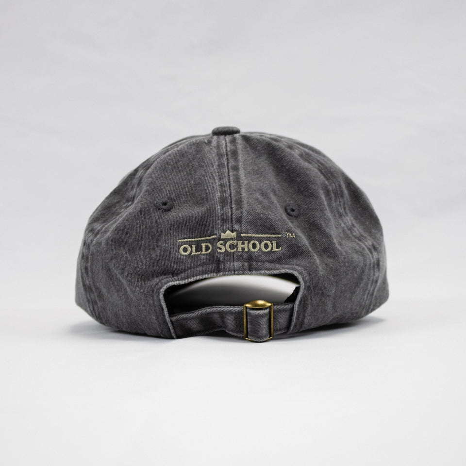Stillknocks Word Washed Cap-Grey